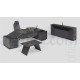 Perge Three Piece Office Set