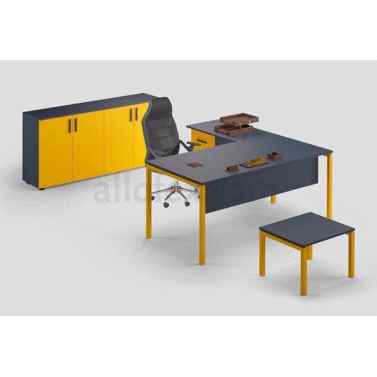 Florit Three Piece Office Set
