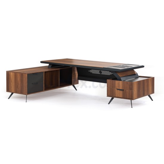 Erman Three Piece Office Set