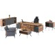 Lidya Four Piece Office Set