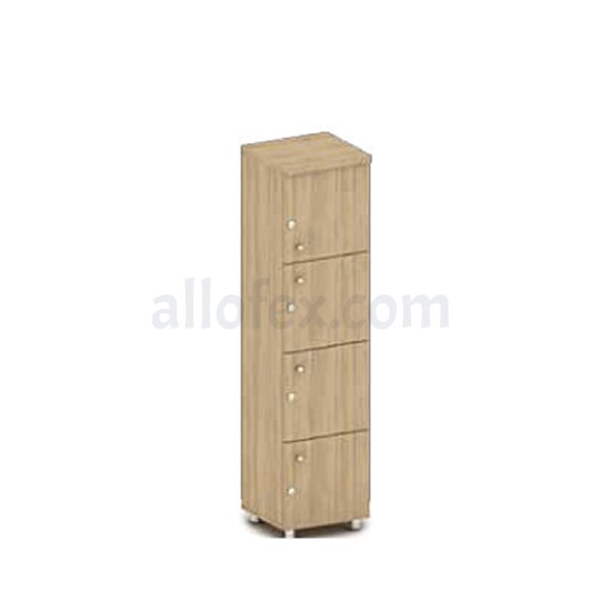 Kilitlı Dolap 155*75 cm 4 Raflı