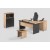 Crystal Three Piece Office Set